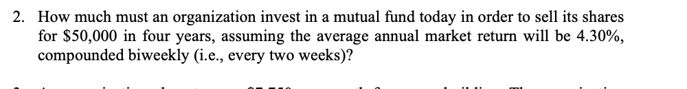 Solve each problem using Excel. Show both the