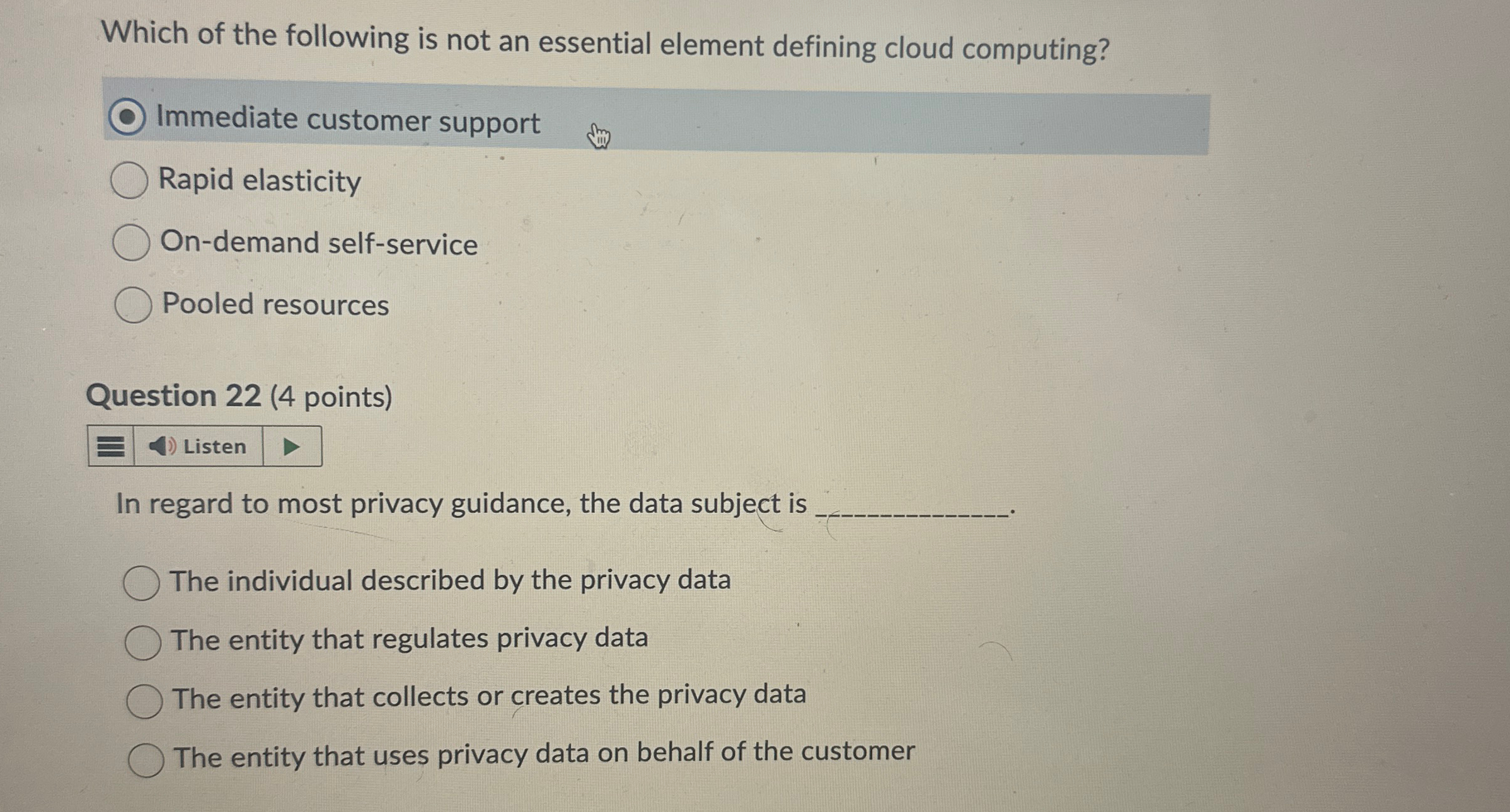 Which of the following is not an essential