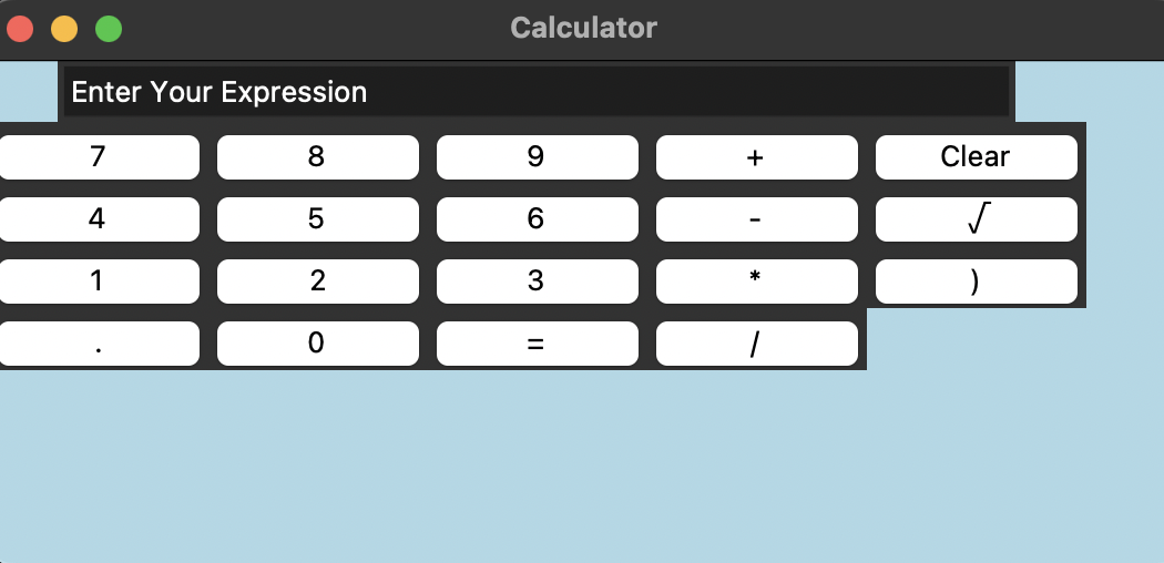 create a python code that replicated the