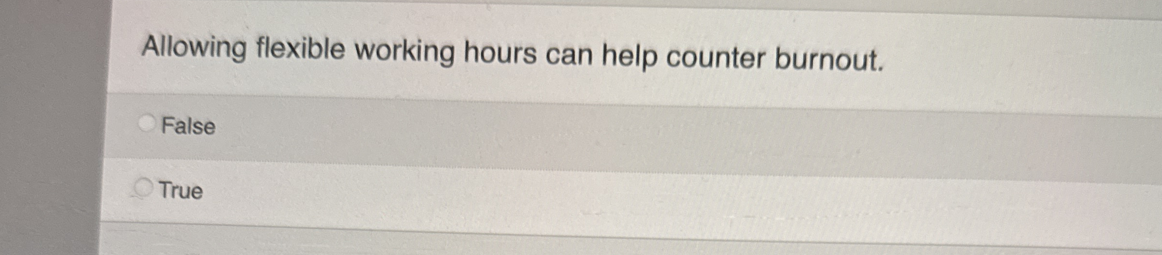 Allowing flexible working hours can help counter