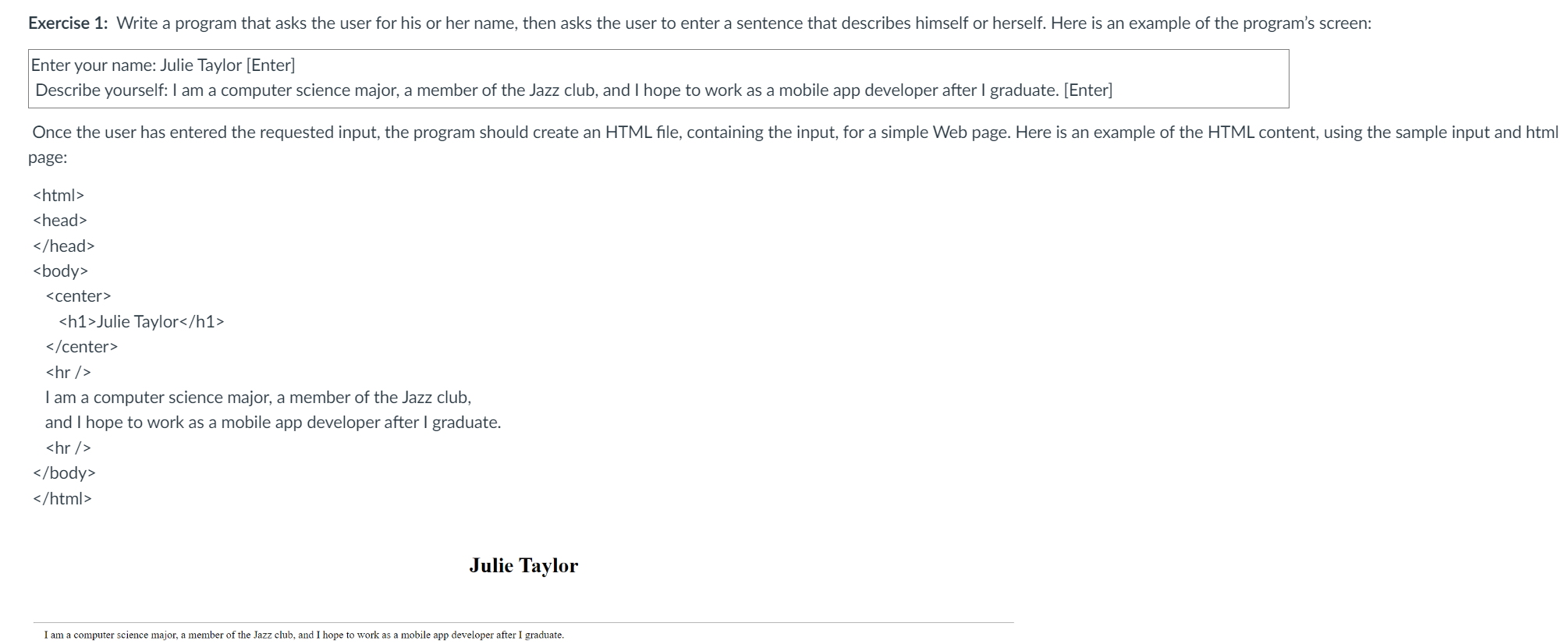 Simple beginner Python class so nothing advanced