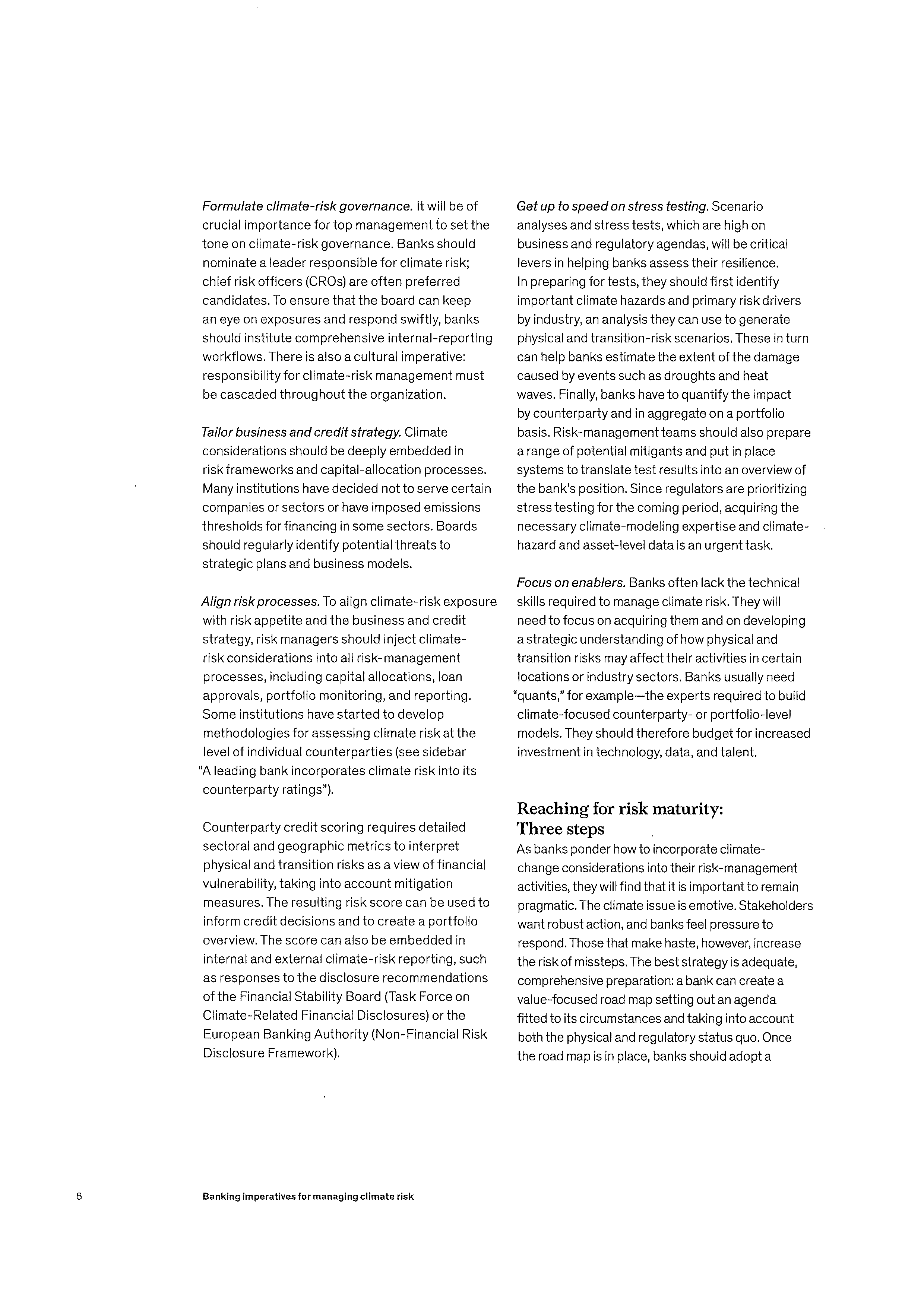 Compare and contrast the issues discussed in