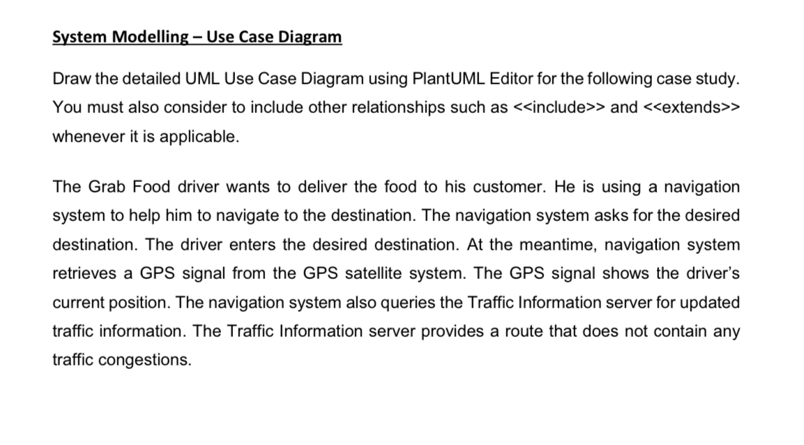 case diagram using PlantUML