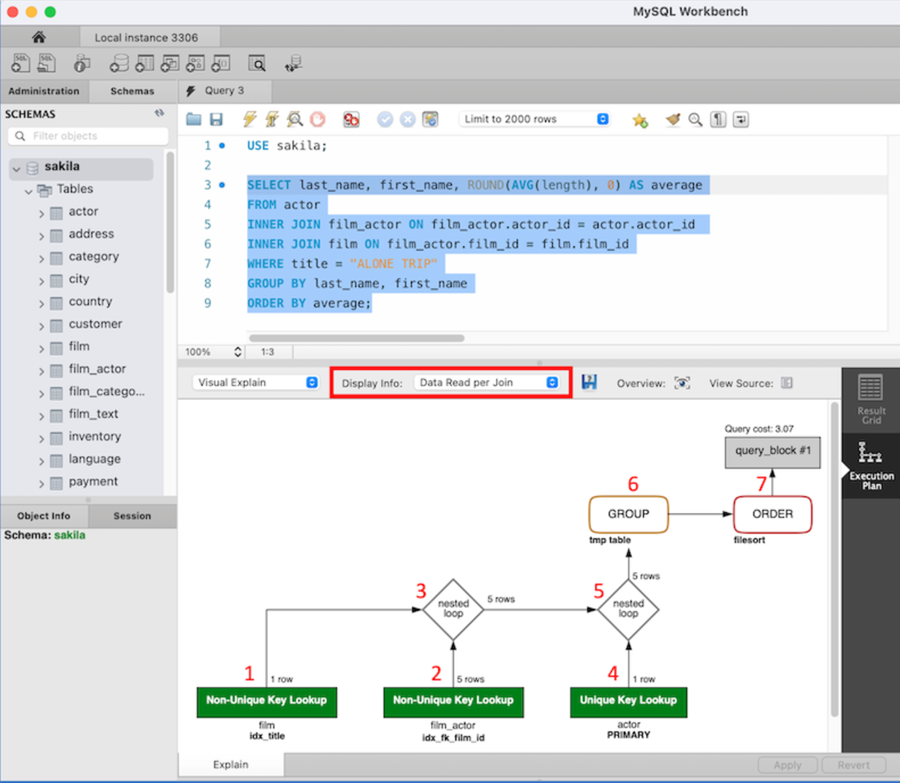This lab illustrates how minor changes in a query