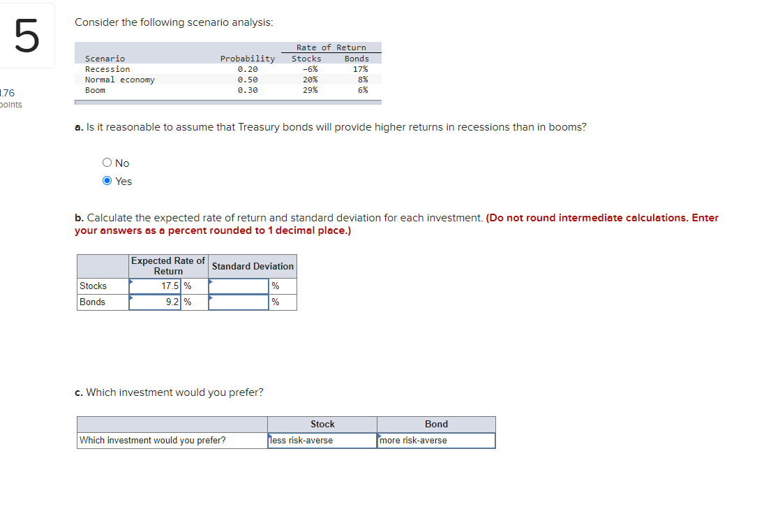 Could you help me find the standard deviation? I
