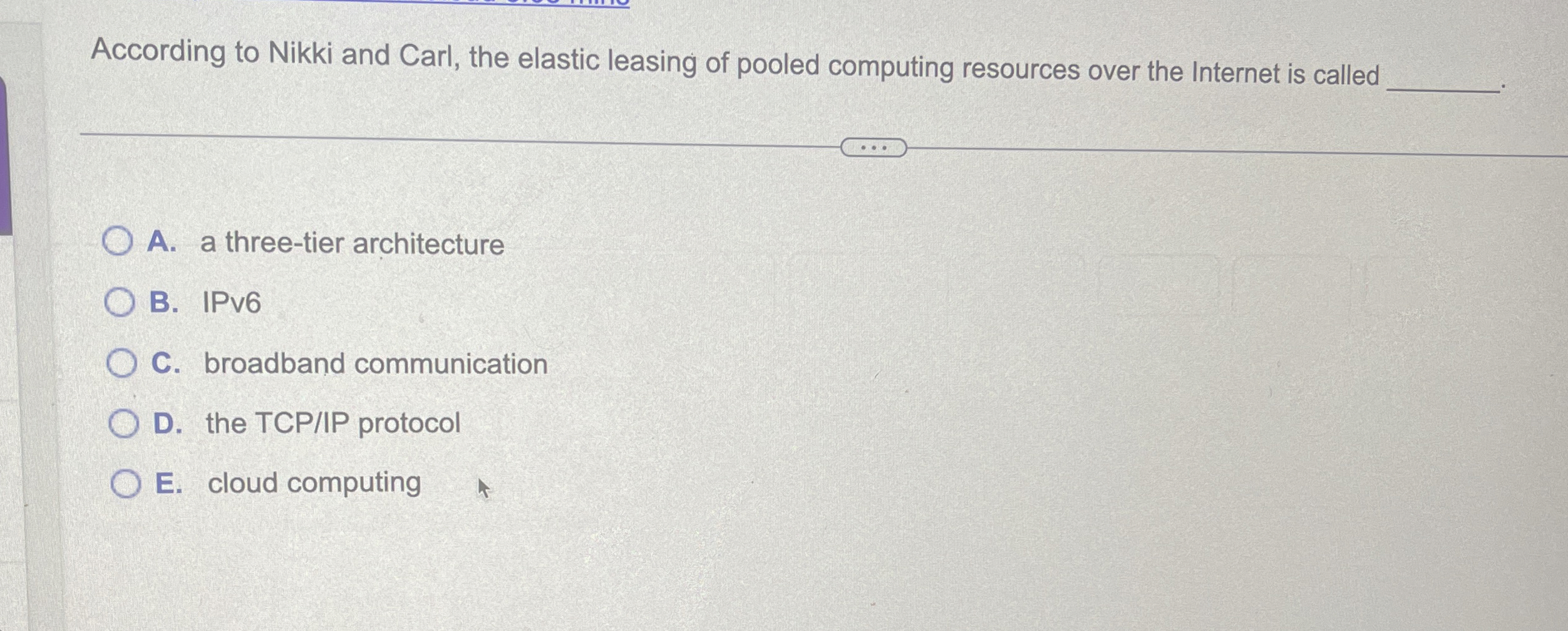According to Nikki and Carl, the elastic leasing