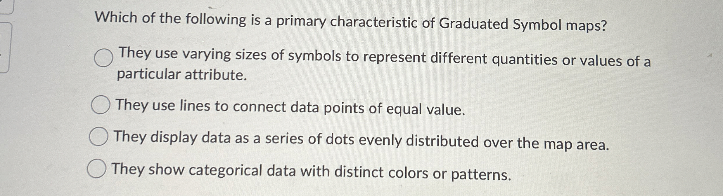 Which of the following is a primary