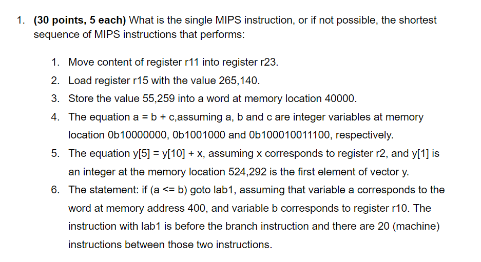 1 . ( \ ( \ mathbf { 3 0 } \ ) points, \ ( \