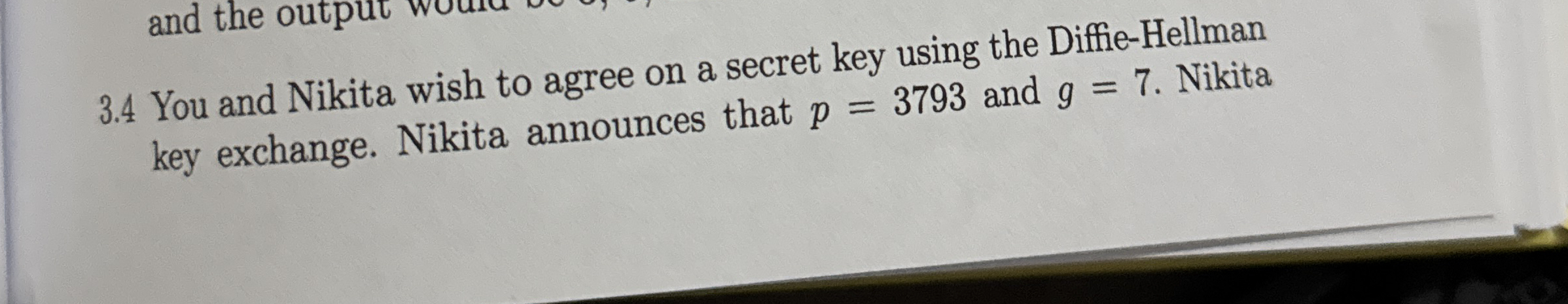 3 . 5 You see Michael and Nikita agree on a