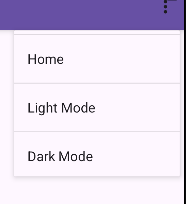 Design the setting drop - down function in the