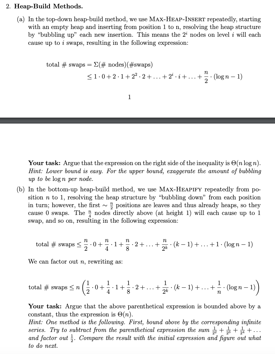 Can you solve both a ) and b ) with mathematical