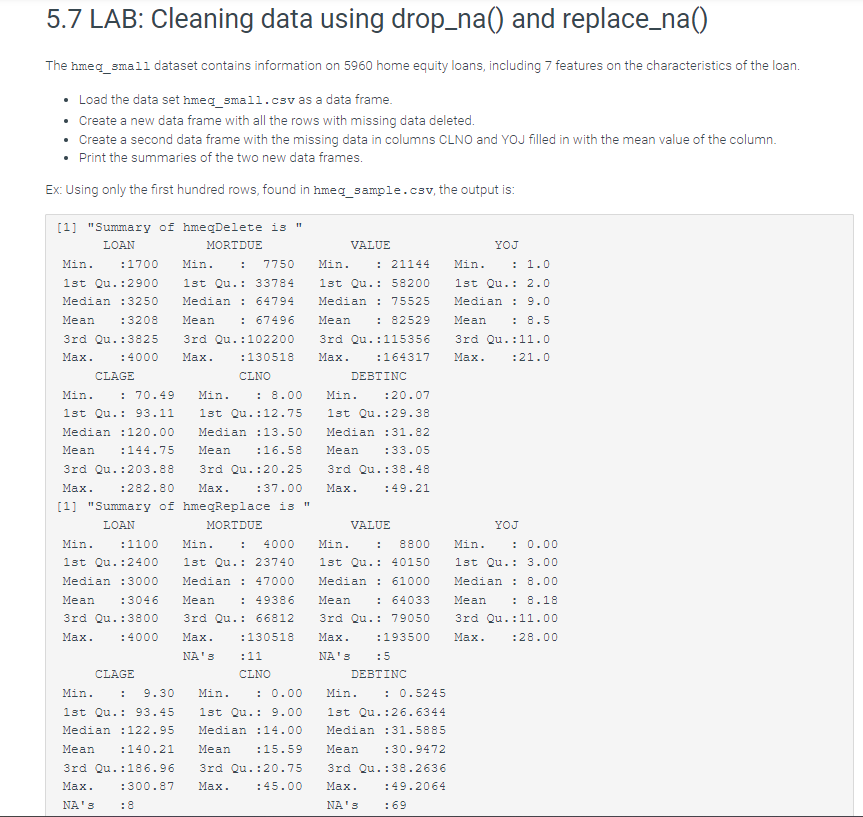 * * THE PROGRAMMING LANGUAGE IS IN R , RSTUDIOS,