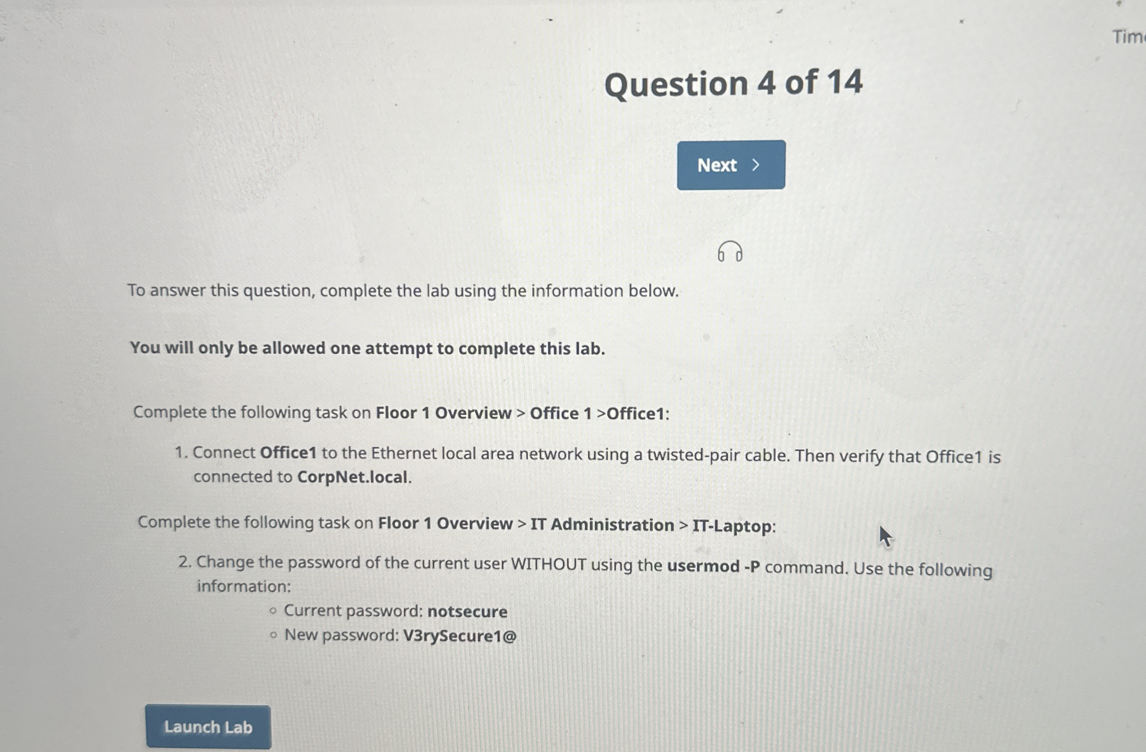 Question 4 of 1 4 To answer this question,