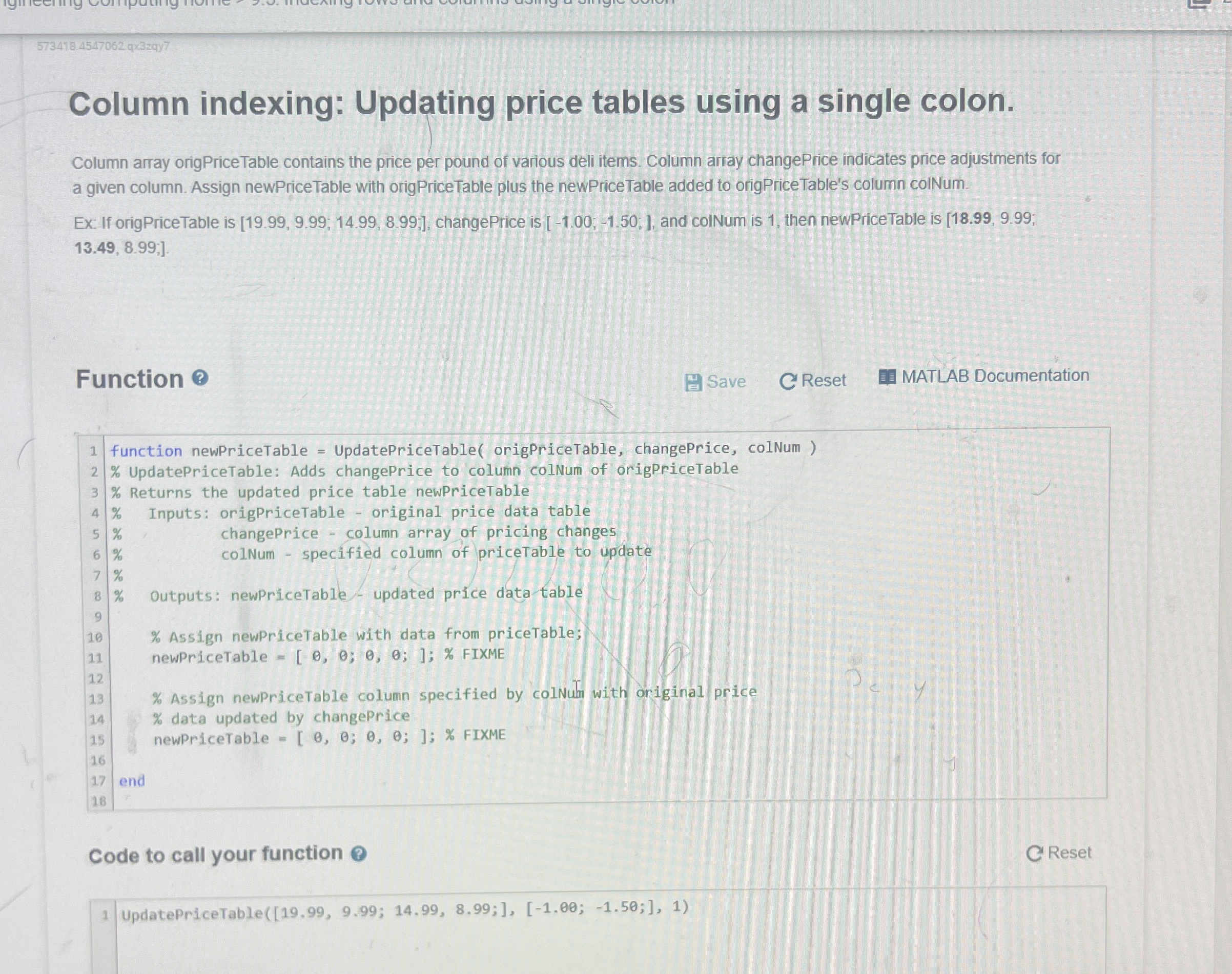 Row indexing: Snow fall records stateSnowRecord