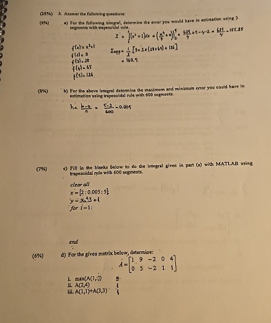 ( 2 5 9 6 ) i . Aswer the followingquations: ( 4