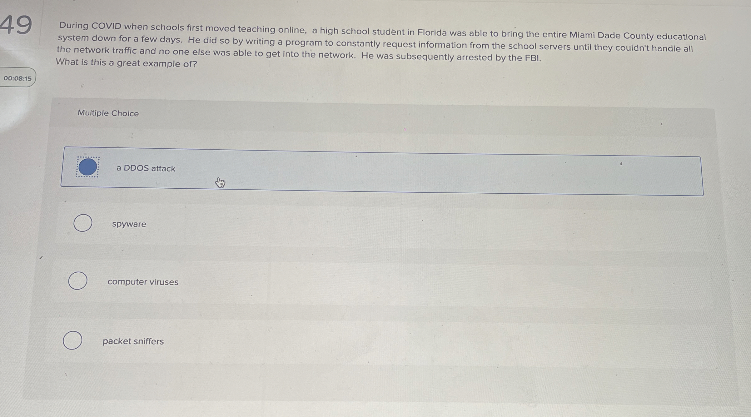 4 9 During COVID when schools first moved