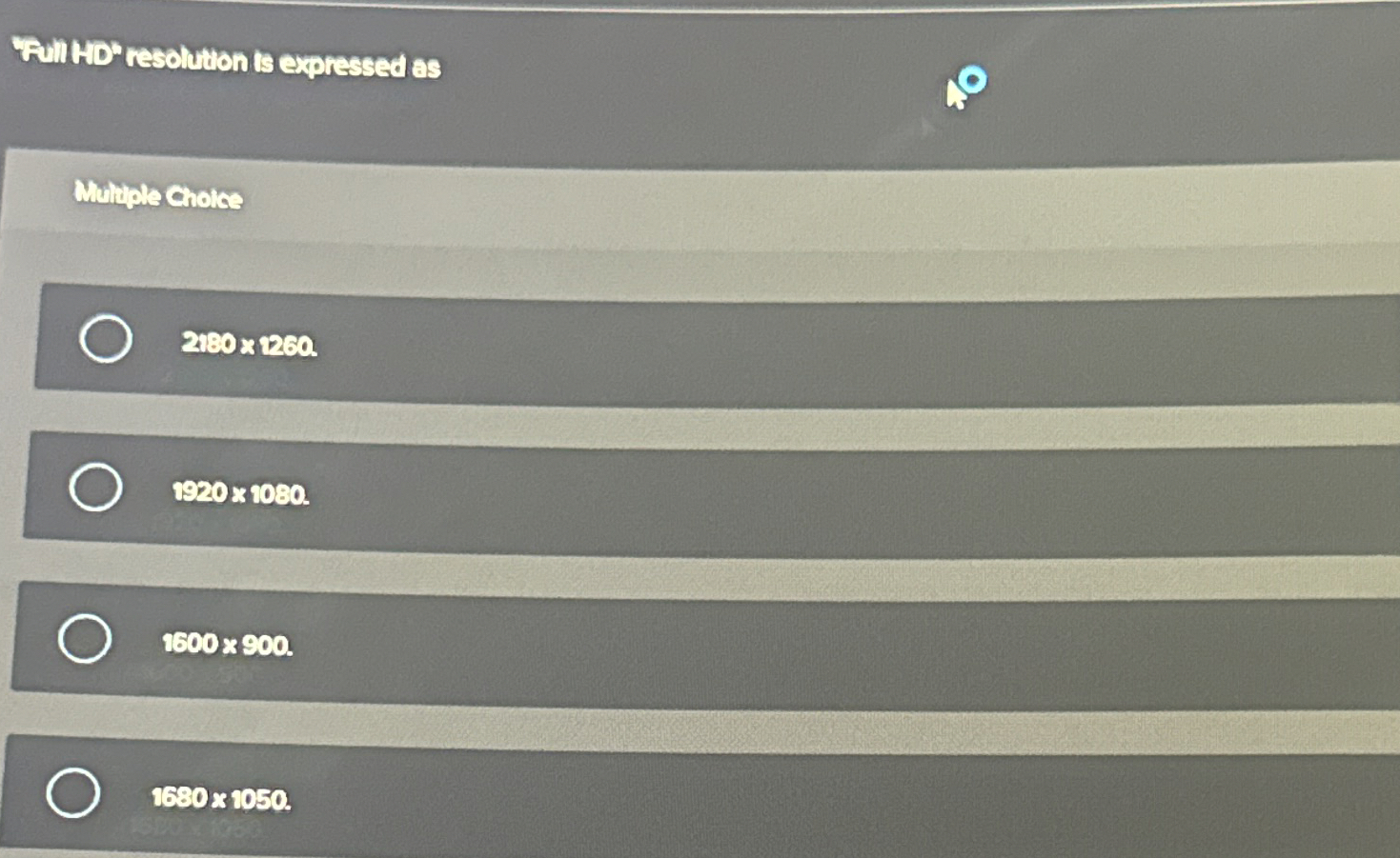 Fill Ho ' resolution is expressed as Whithole