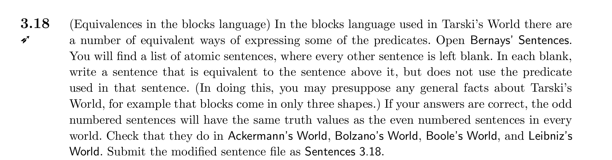 3 . 1 8 ( Equivalences in the blocks language )