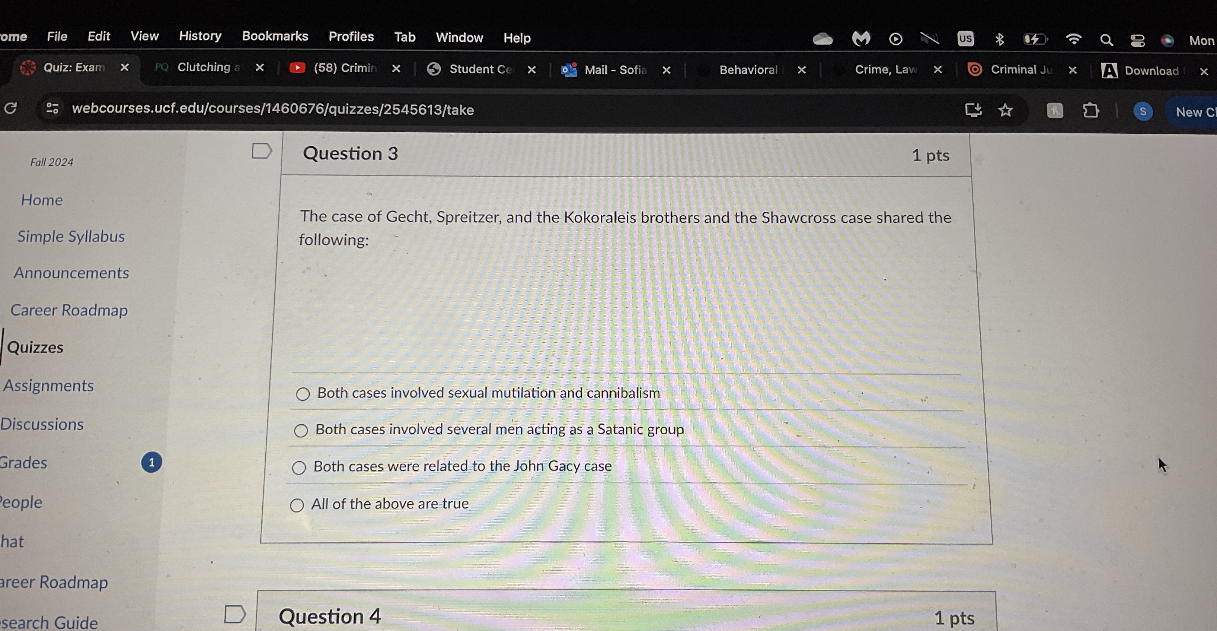 Question 3 The case of Gecht, Spreitzer, and the