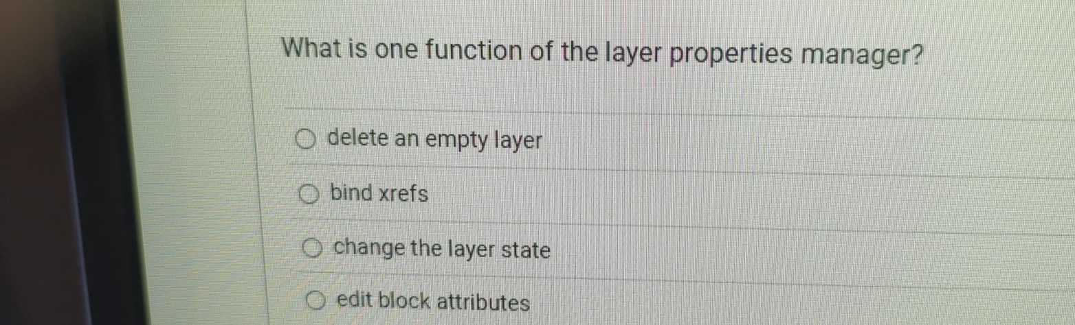 What is one function of the layer properties
