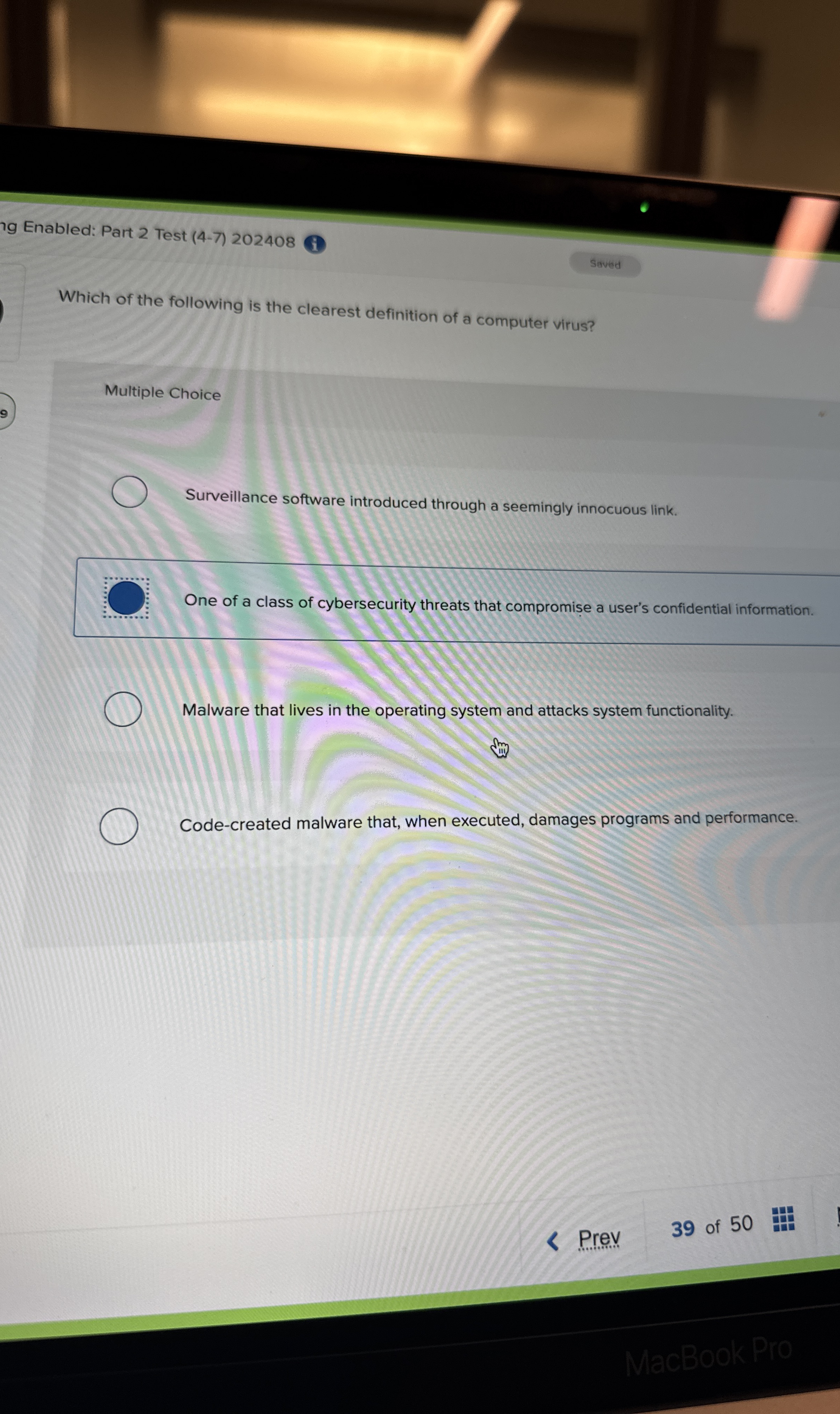 ig Enabled: Part 2 Test ( 4 - 7 ) 2 0 2 4 0 8