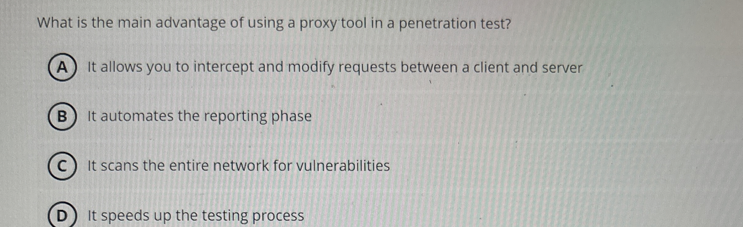 What is the main advantage of using a proxy tool