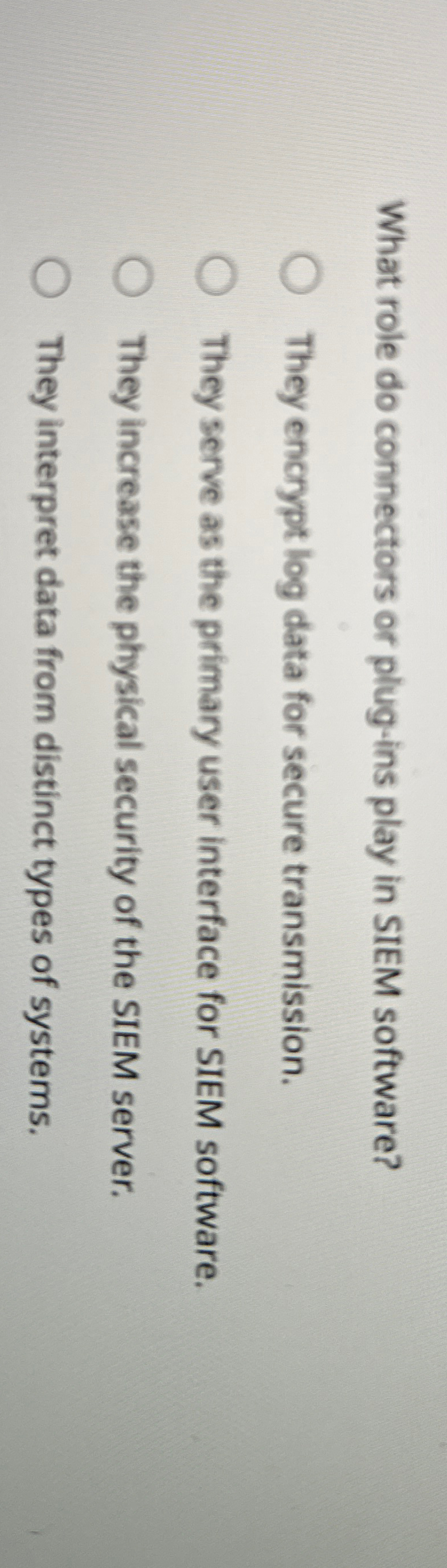 What role do connectors or plug - ins play in