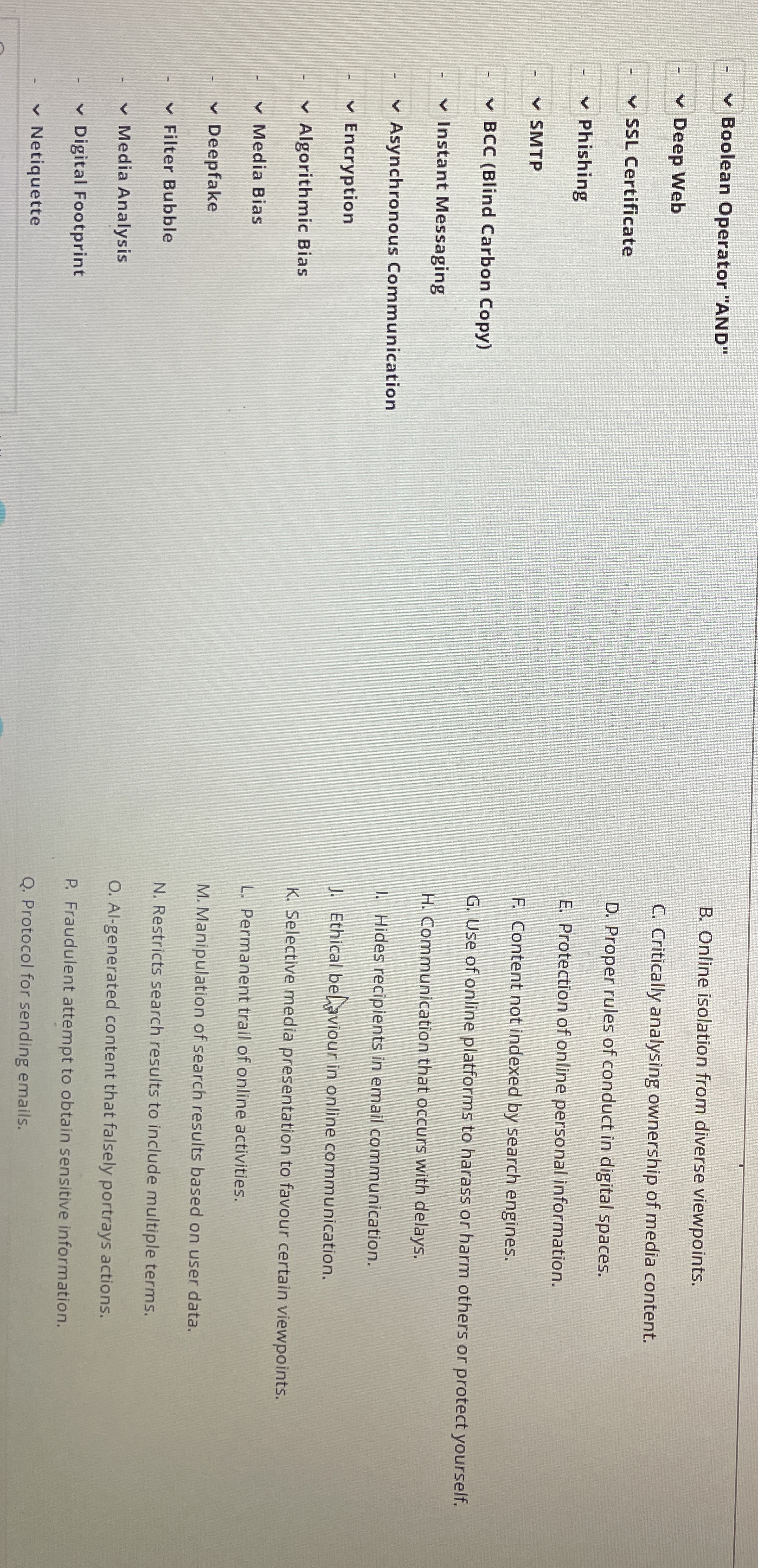 B . Online isolation from diverse viewpoints. C .