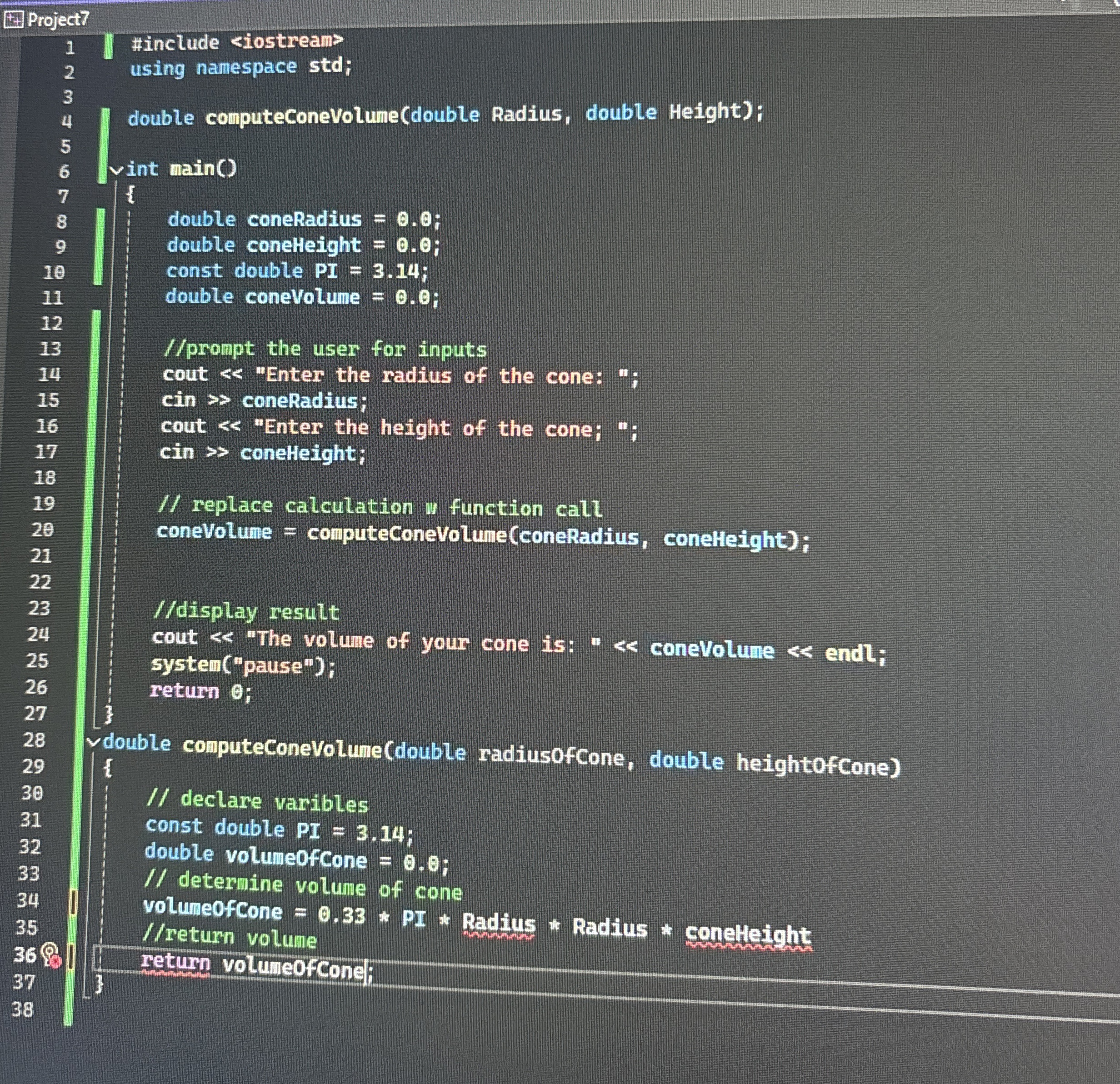 How can i fix my code C + +