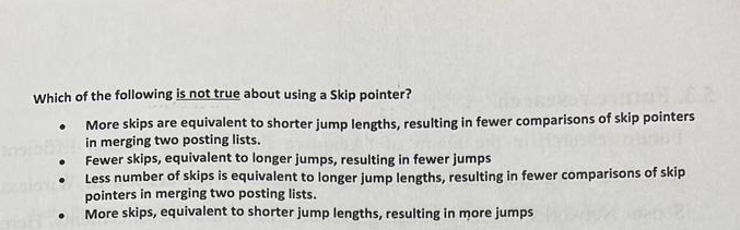 Which of the following is not true about using a