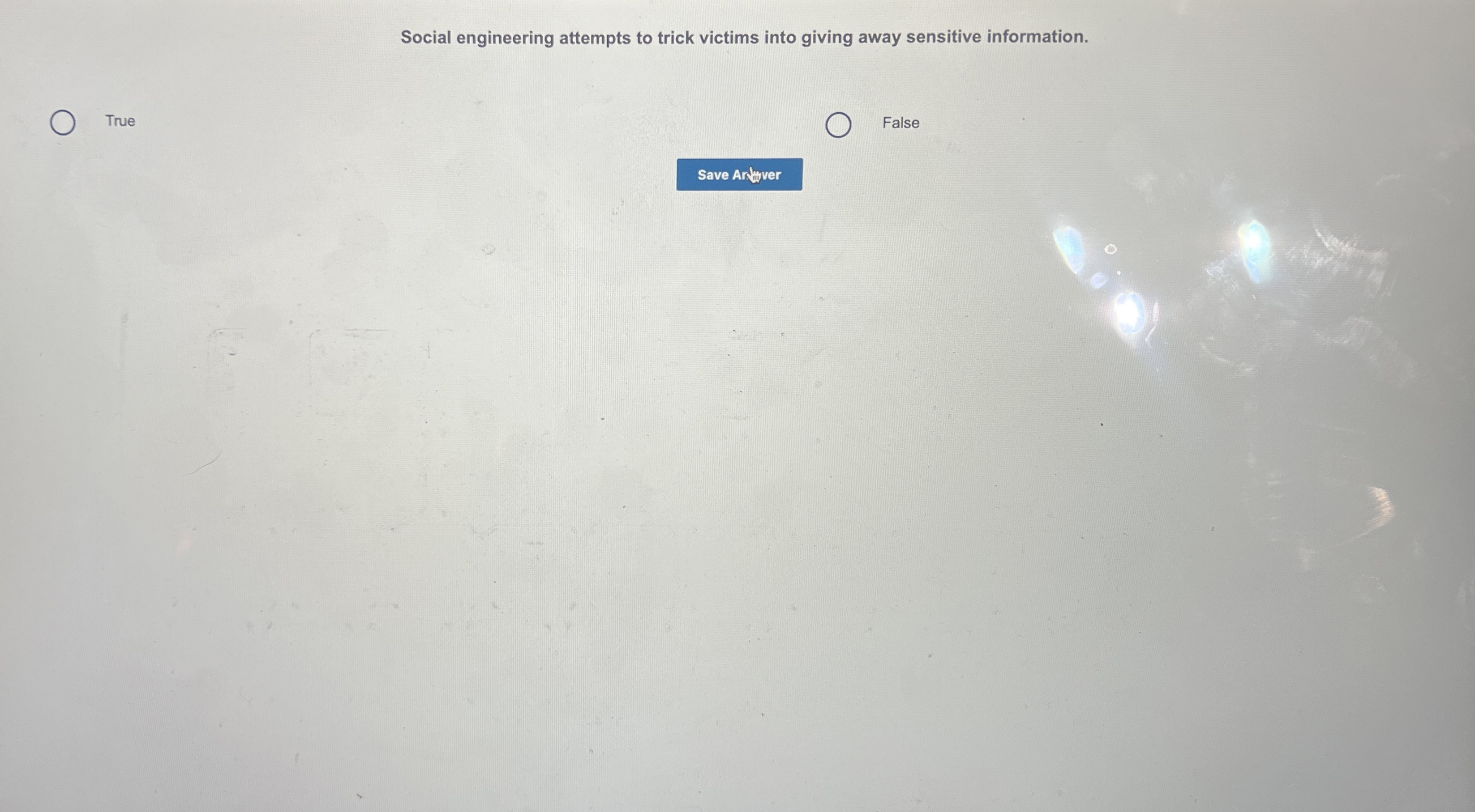 Social engineering attempts to trick victims into