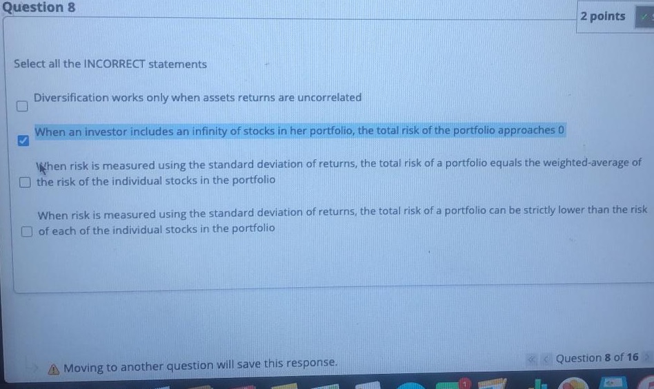 Can you explain this one? Question 8 2 points