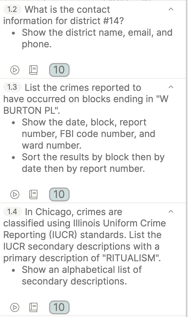 Show the district name, email, and phone. 1 . 2