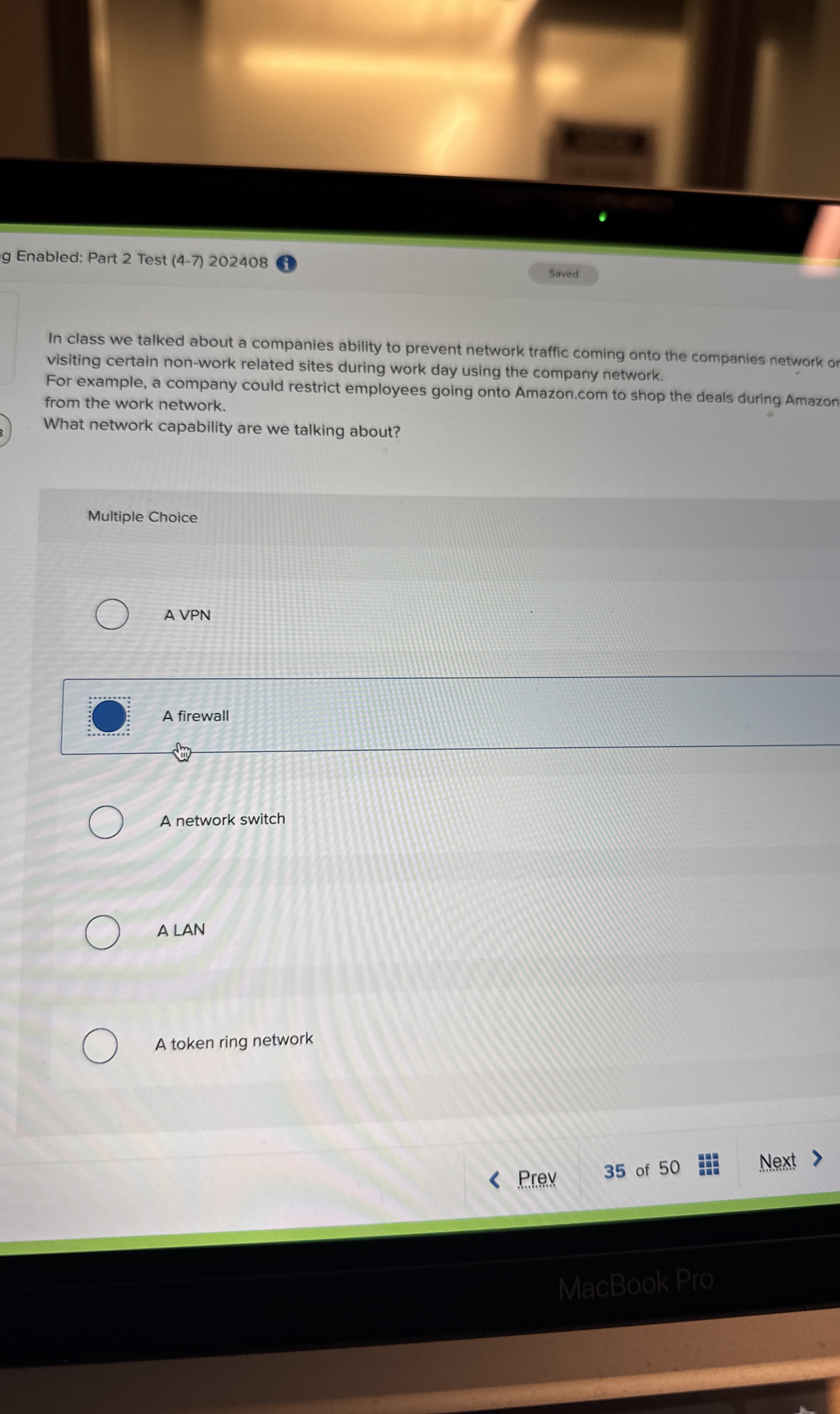g Enabled: Part 2 Test ( 4 - 7 ) 2 0 2 4 0 8