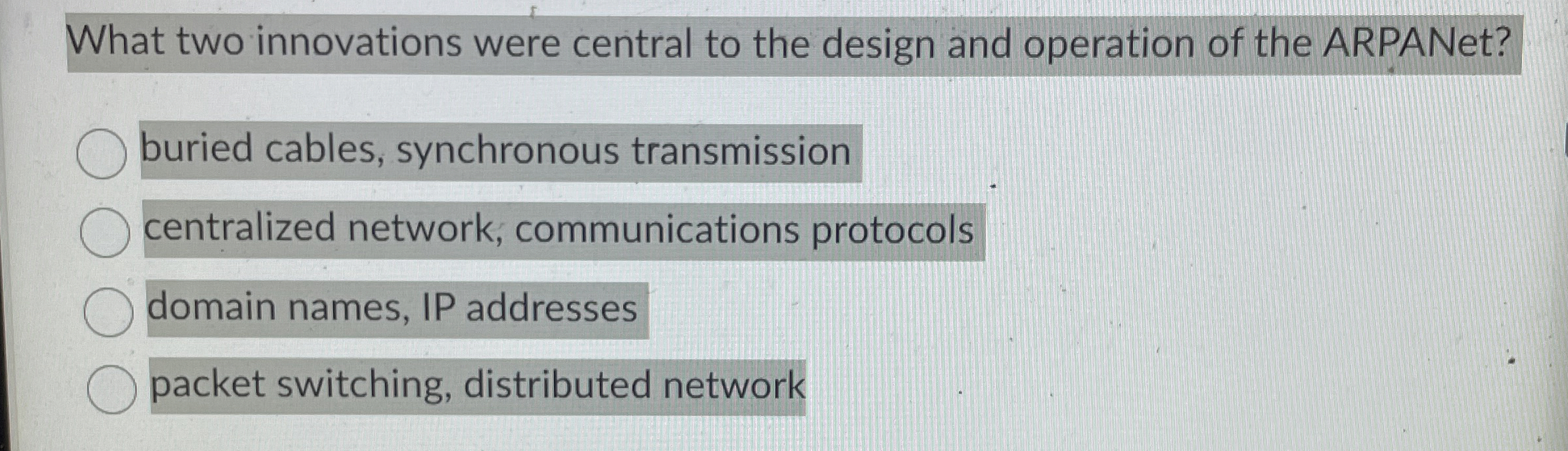 What two innovations were central to the design