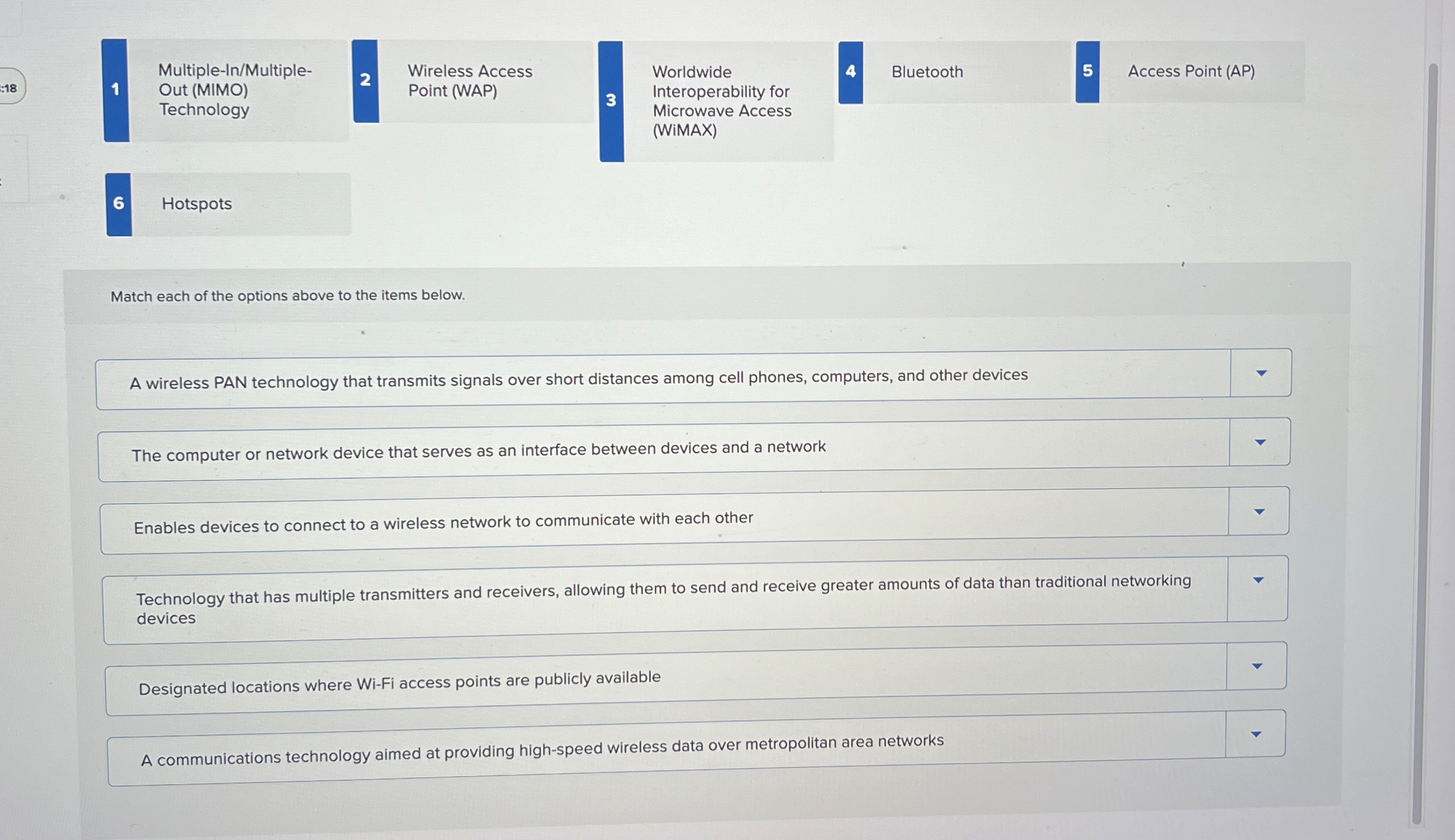 Multiple - In / MultipleOut ( MIMO ) Technology 6
