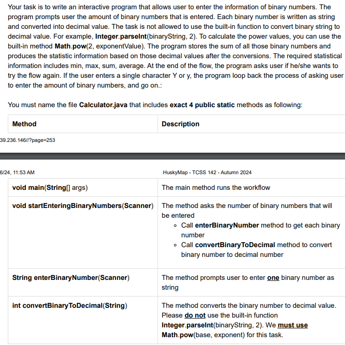 Your task is to write an interactive program that