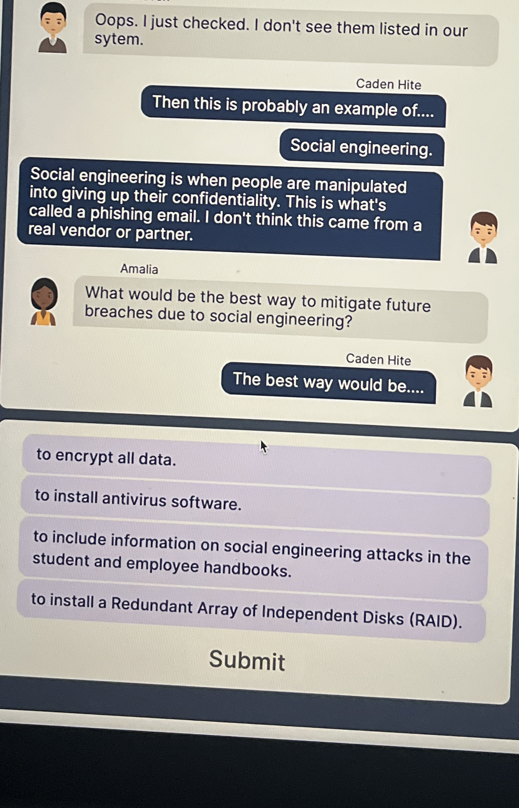 Oops. I just checked. I don't see them listed in