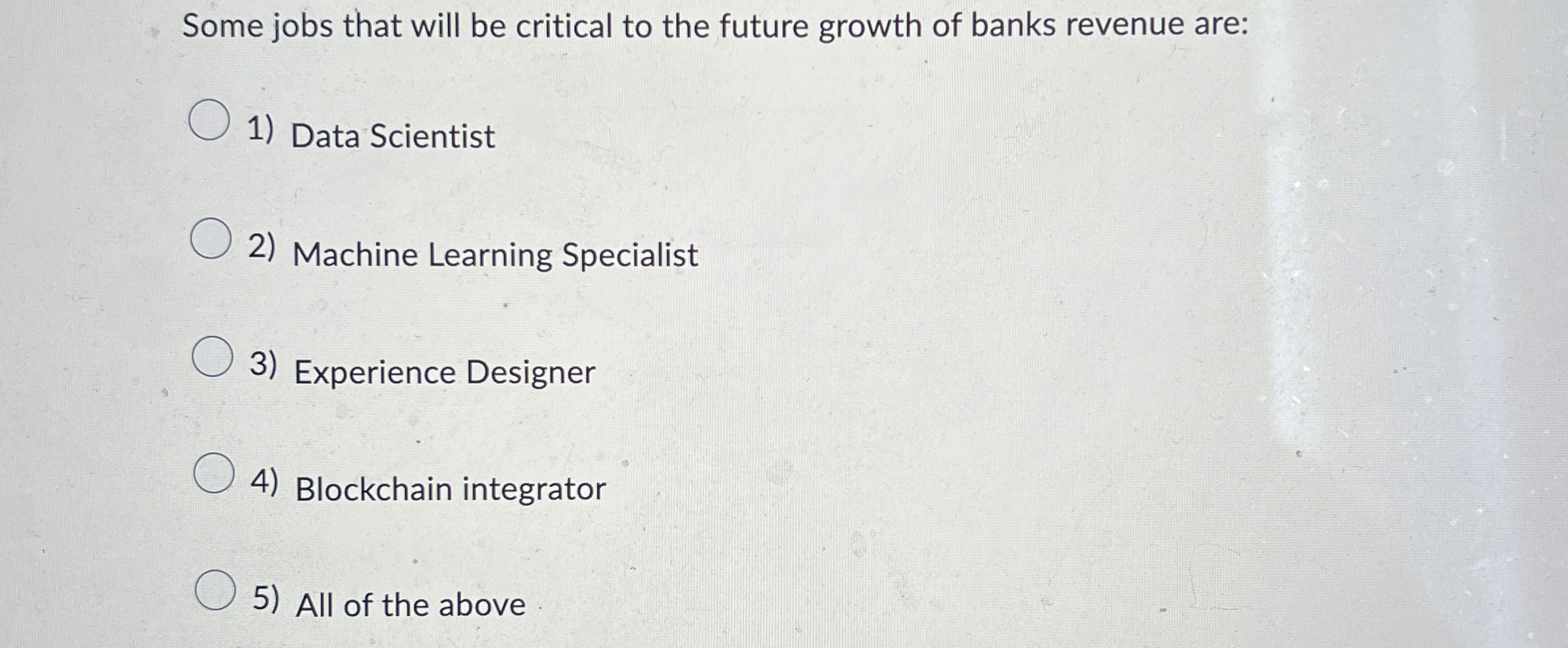 Some jobs that will be critical to the future