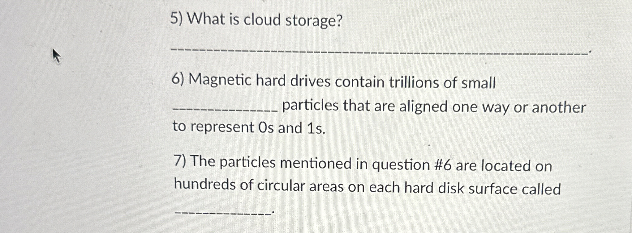 What is cloud storage? Magnetic hard drives
