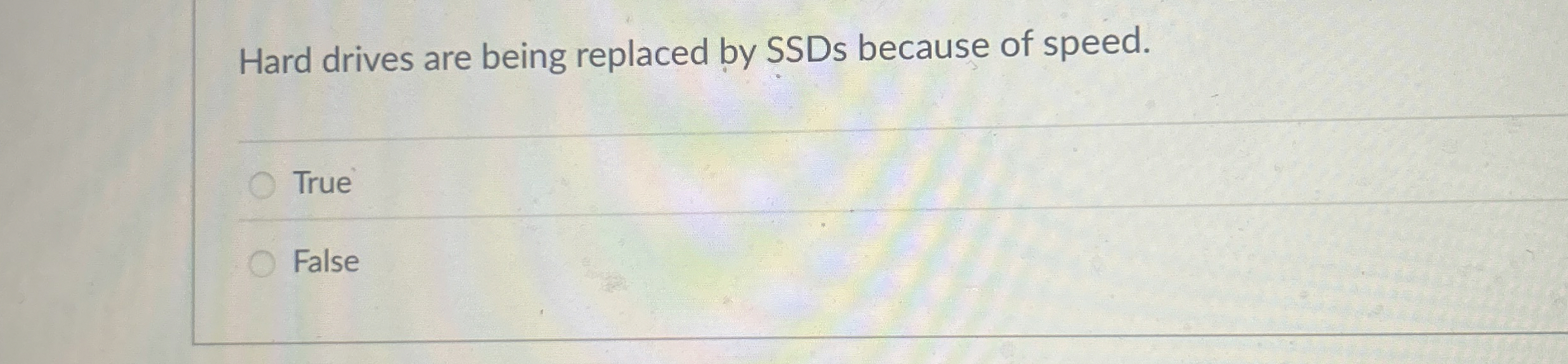Hard drives are being replaced by SSDs because of
