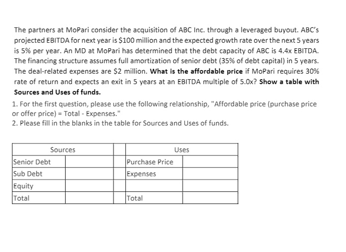 show the table with the sources along with the