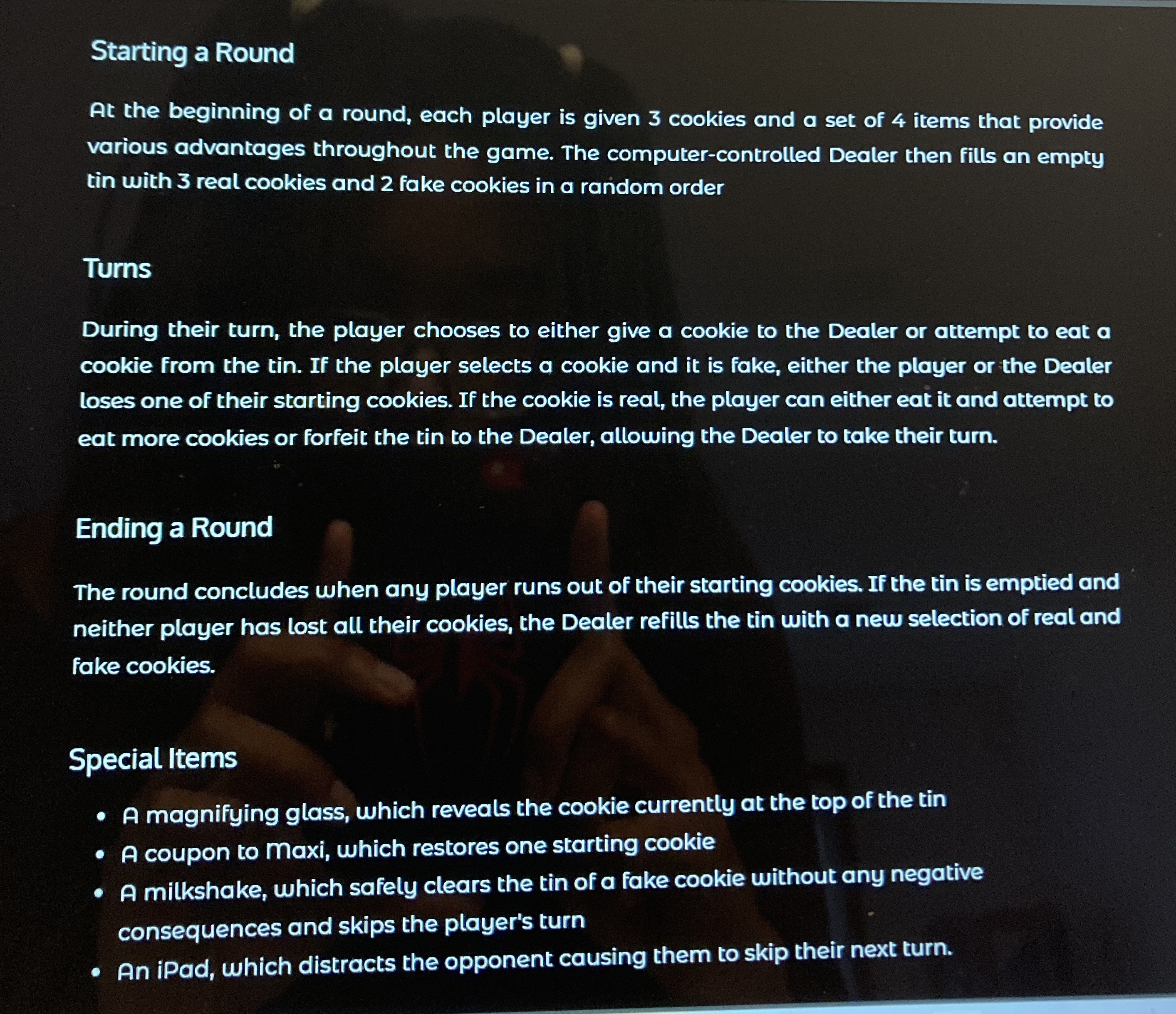 I dont need to actually code this for the project
