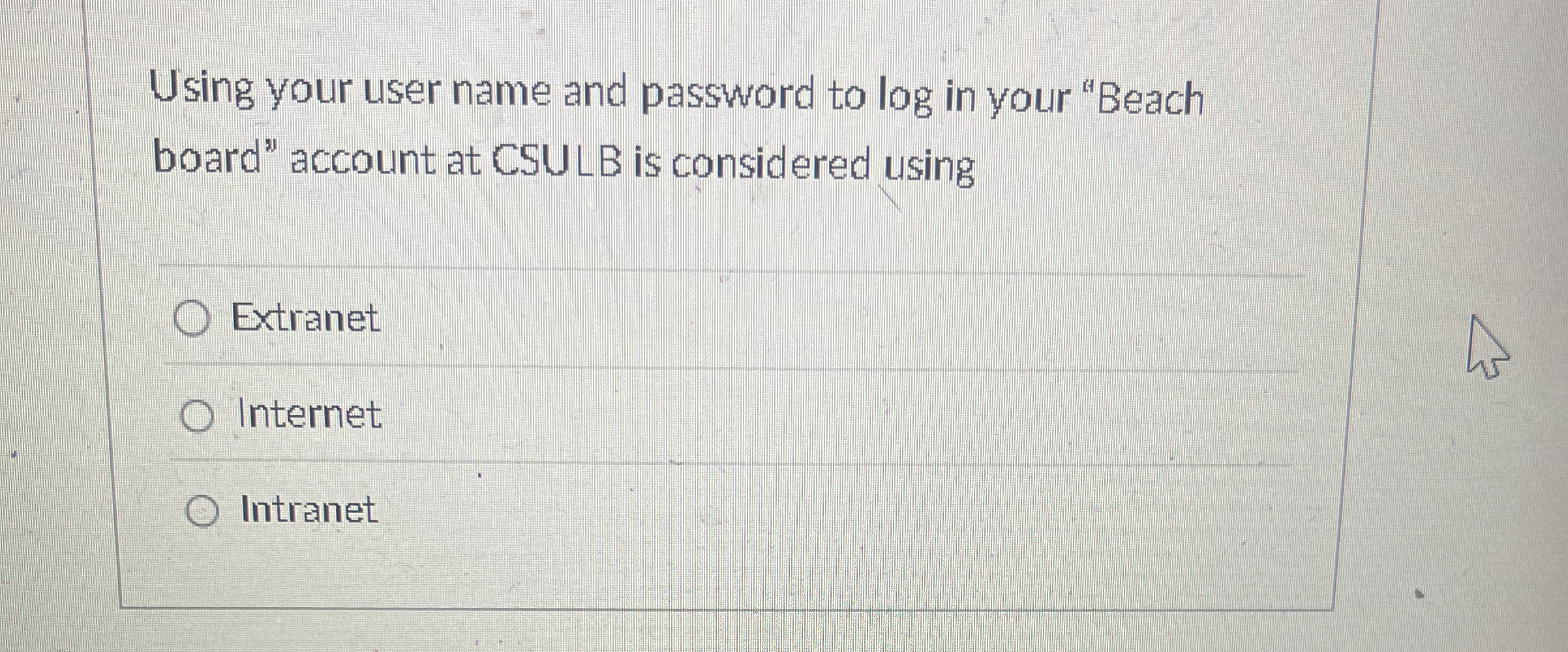 Using your user name and password to log in your
