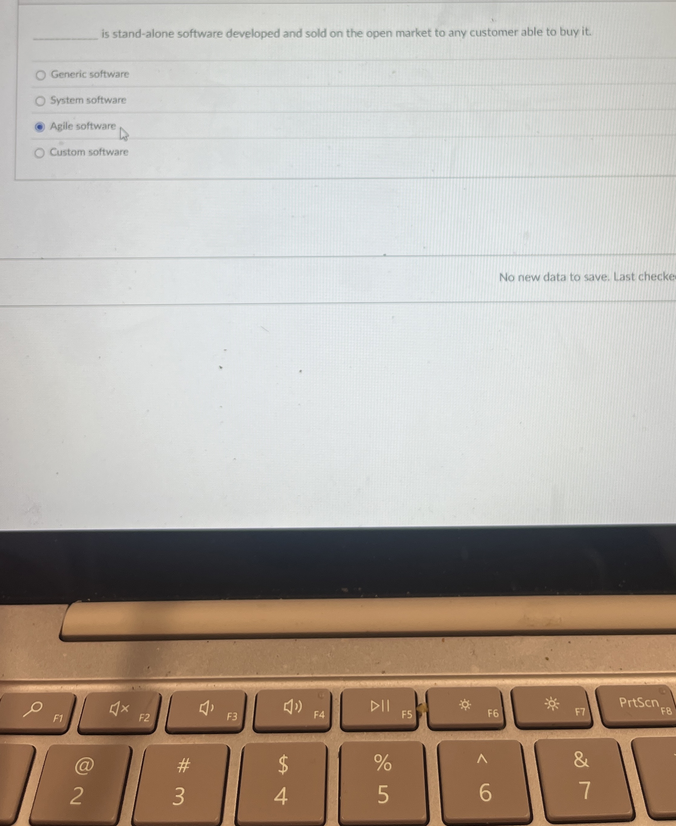 is stand - alone software developed and sold on