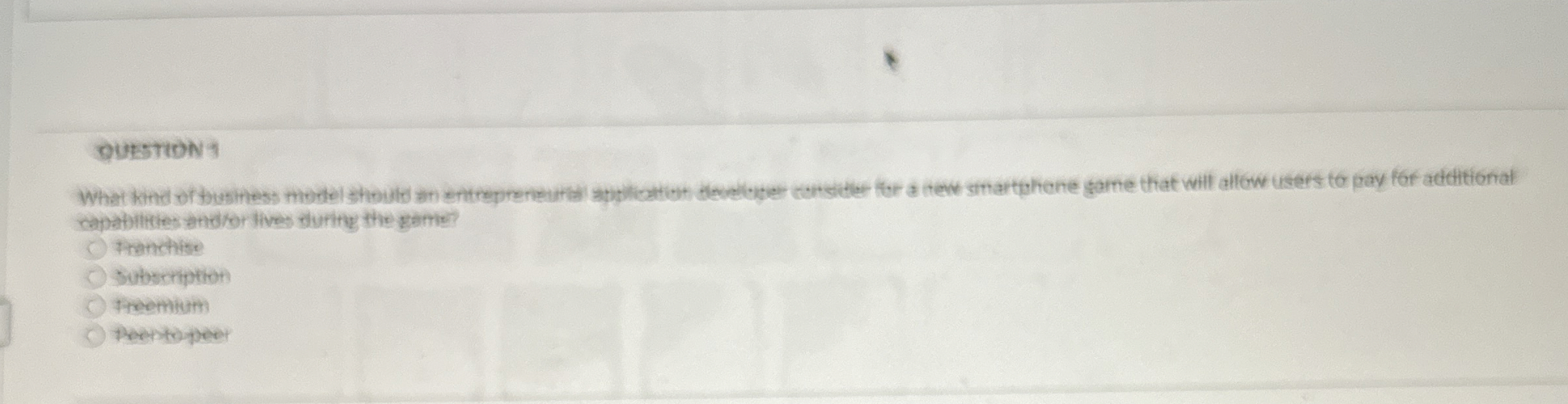What kind of thusimess montel should an