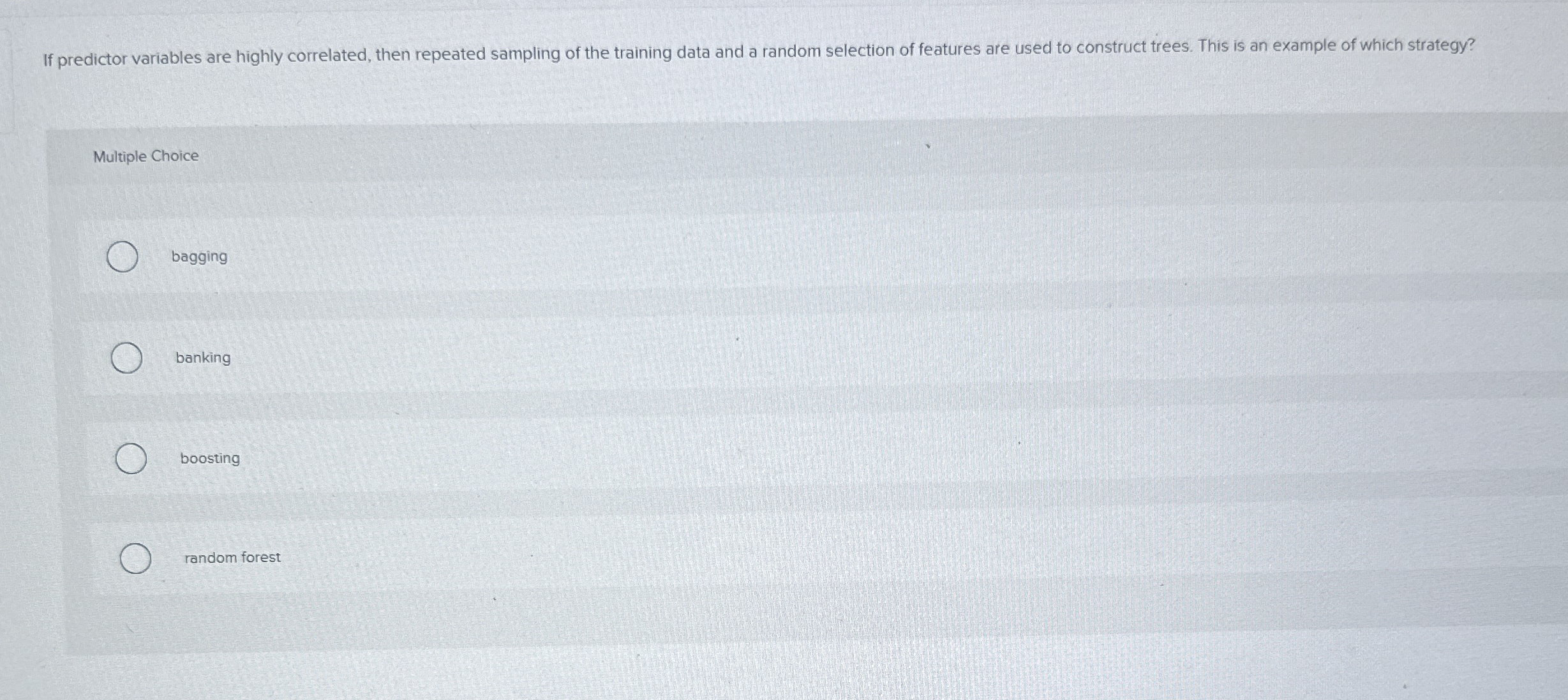 If predictor variables are highly correlated,