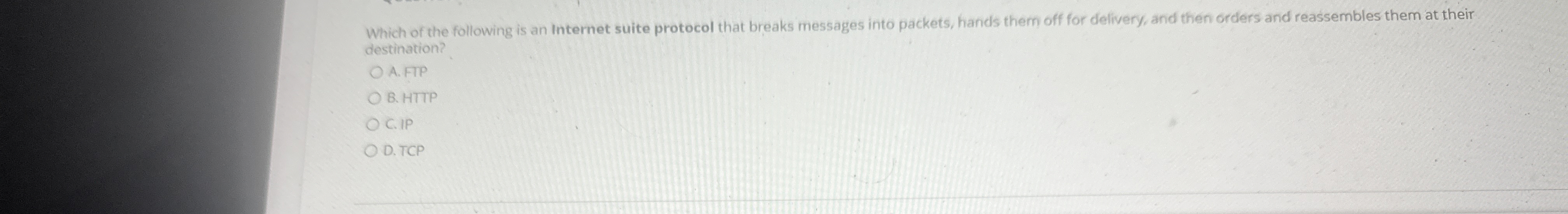 Which of the following is an Internet suite