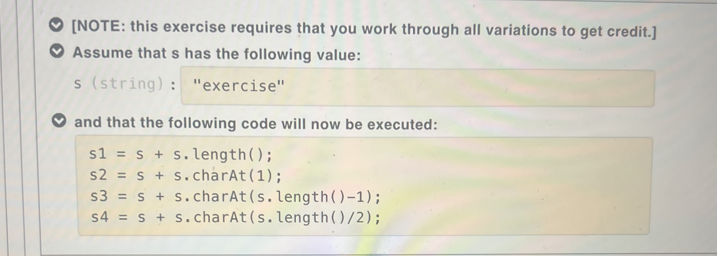 [ NOTE: this exercise requires that you work