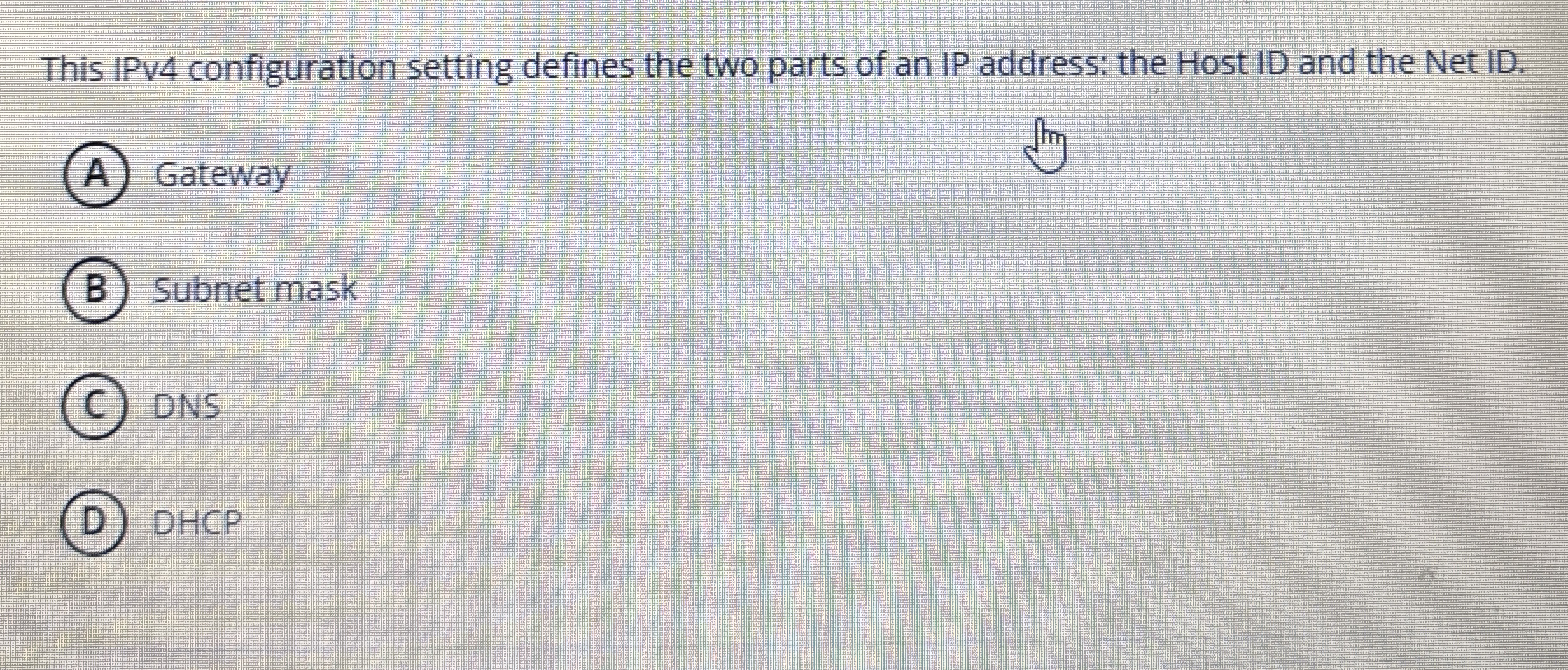 this IPv 4 This IPV 4 configuration setting